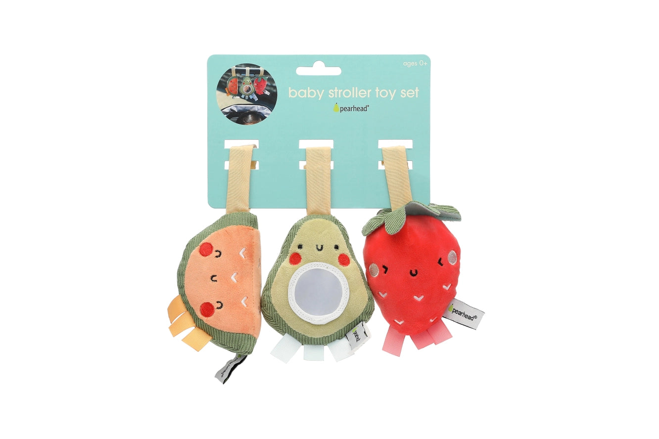 Fruit Stroller Toys, Set of 3