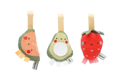 Fruit Stroller Toys, Set of 3