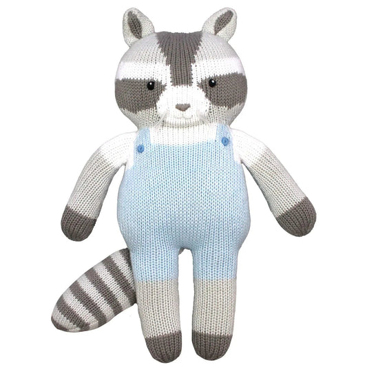 Knitted Racoon Doll