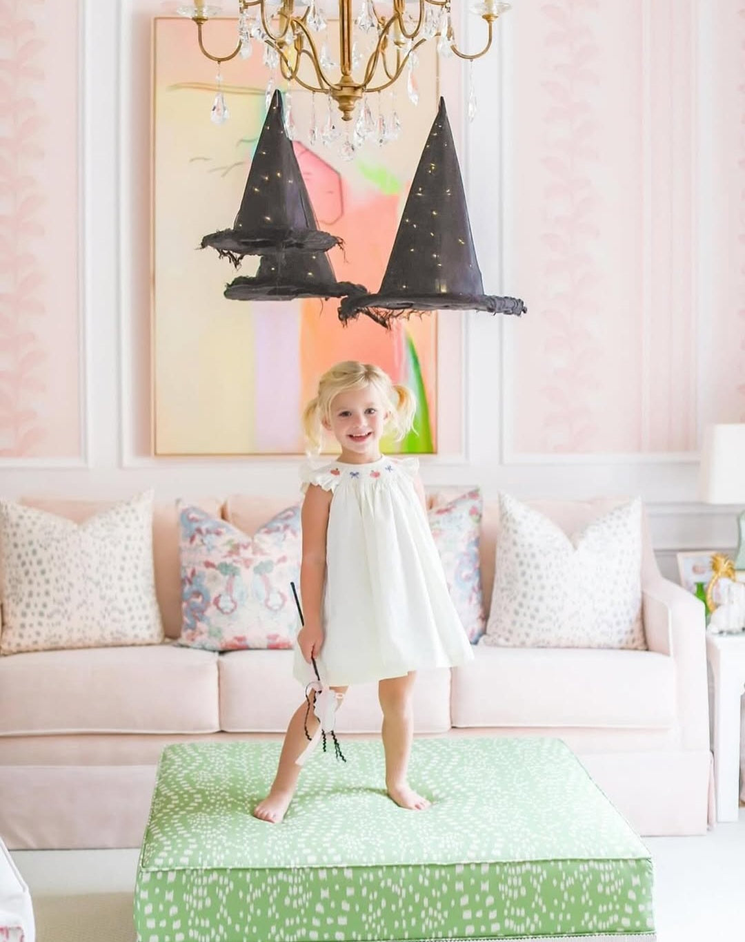 Angel Sleeve Sandy Smocked Dress