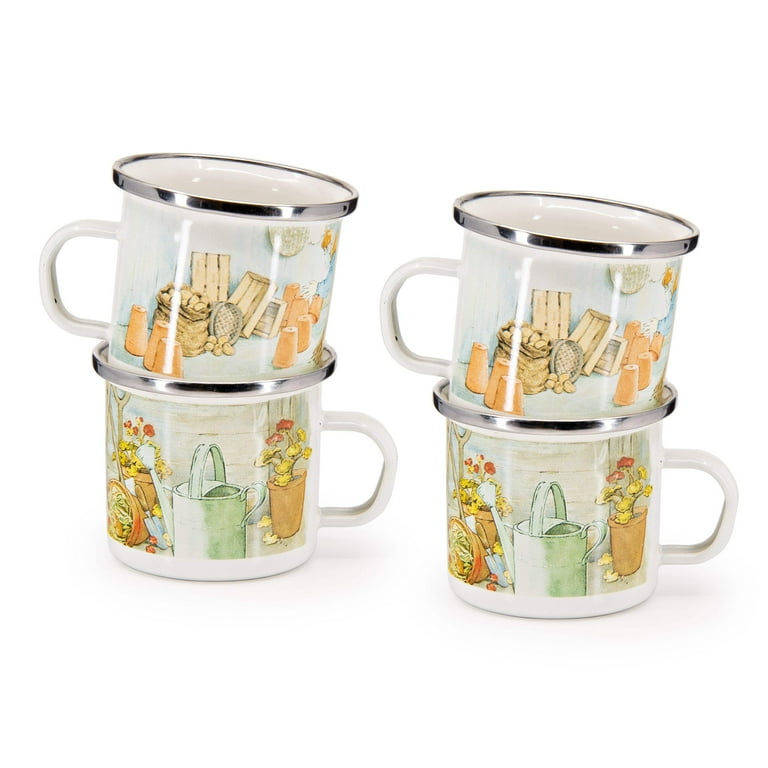 Peter Rabbit & the Watering Can, set of 4 mugs child